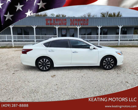 2018 Nissan Altima for sale at KEATING MOTORS LLC in Sour Lake TX