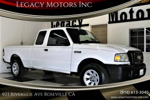 2008 Ford Ranger for sale at Legacy Motors Inc in Roseville CA