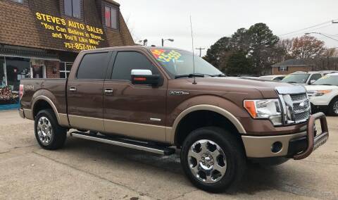 2012 Ford F-150 for sale at Steve's Auto Sales in Norfolk VA