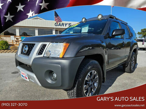 2015 Nissan Xterra for sale at Gary's Auto Sales in Sneads Ferry NC