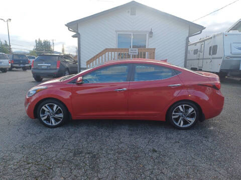 2014 Hyundai Elantra for sale at AUTOTRACK INC in Mount Vernon WA