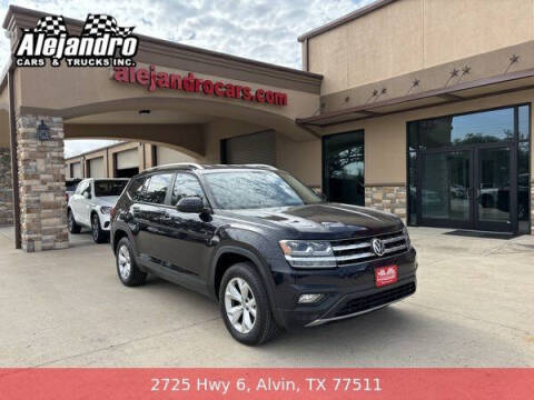 2018 Volkswagen Atlas for sale at Alejandro Cars & Trucks Inc in Alvin TX