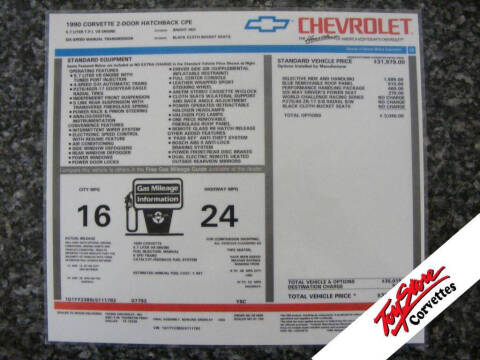 1990 Chevrolet Corvette