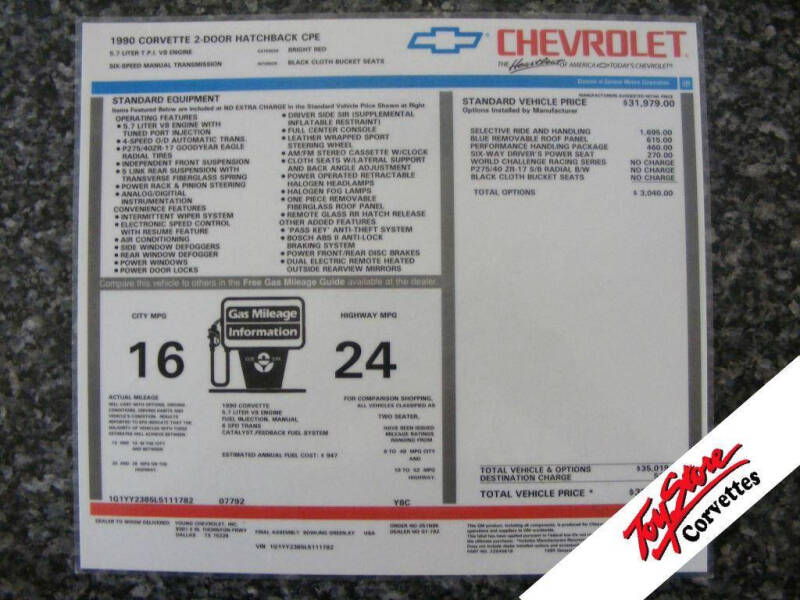 1990 Chevrolet Corvette