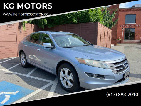 2011 Honda Accord Crosstour for sale at KG MOTORS in West Newton MA
