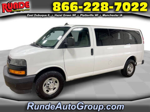 2018 Chevrolet Express for sale at Runde PreDriven in Hazel Green WI