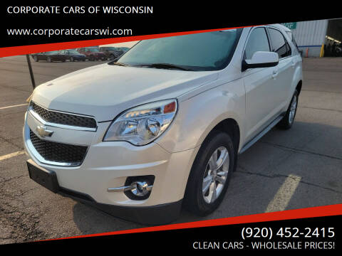 2014 Chevrolet Equinox for sale at CORPORATE CARS OF WISCONSIN in Sheboygan WI