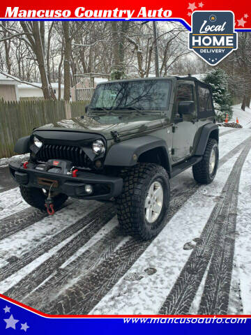 2015 Jeep Wrangler for sale at Mancuso Country Auto in Batavia NY