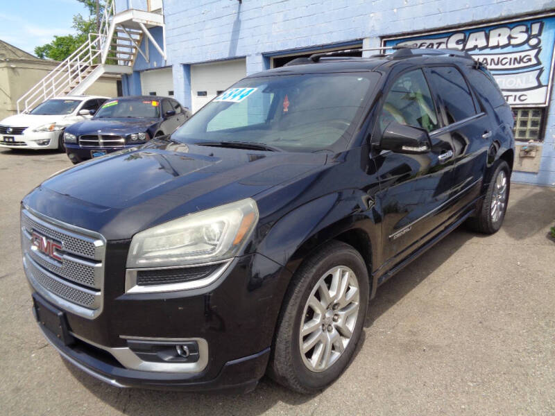 Used 2015 GMC Acadia Denali with VIN 1GKKVTKDXFJ234018 for sale in Hamilton, OH