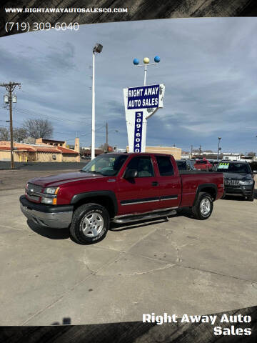 2005 Chevrolet Silverado 1500 for sale at Right Away Auto Sales in Colorado Springs CO