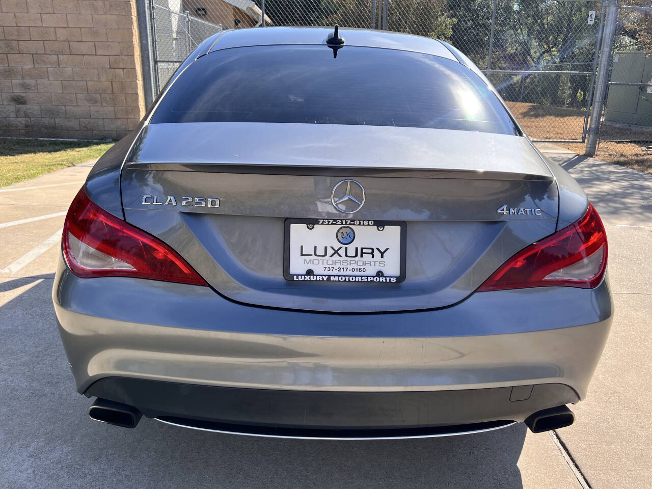 Used Car 2016 Mercedes-benz Cla  Cla 250 4matic Awd 4dr Sedan For Sale Under $15,000 In Austin, Texas