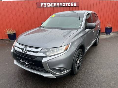 2018 Mitsubishi Outlander for sale at PREMIERMOTORS  INC. in Milton Freewater OR