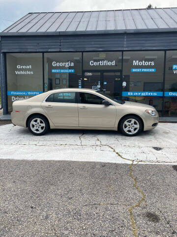 2012 Chevrolet Malibu for sale at Georgia Certified Motors in Stockbridge GA