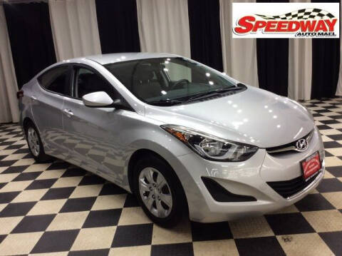 2016 Hyundai Elantra for sale at SPEEDWAY AUTO MALL INC in Machesney Park IL