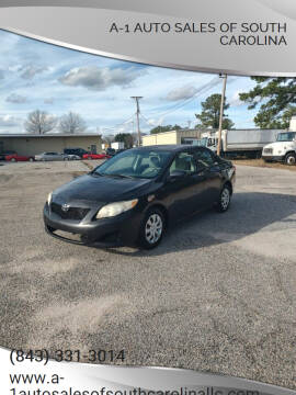 2010 Toyota Corolla for sale at A-1 Auto Sales Of South Carolina in Conway SC