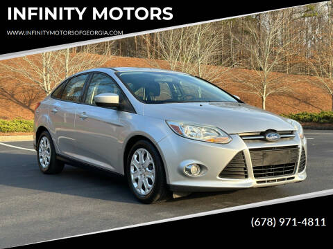 2012 Ford Focus for sale at INFINITY MOTORS in Gainesville GA