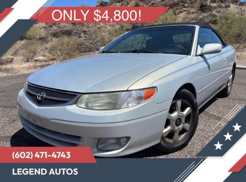 2000 Toyota Camry Solara SE V6