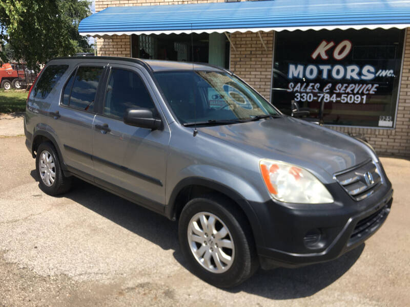2006 Honda CR-V for sale at K O Motors in Akron OH