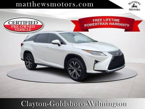 2018 Lexus RX 350L for sale at Auto Finance of Raleigh in Raleigh NC