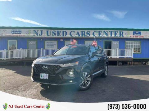 2019 Hyundai Santa Fe for sale at New Jersey Used Cars Center in Irvington NJ