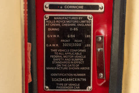 1987 Rolls-Royce Corniche