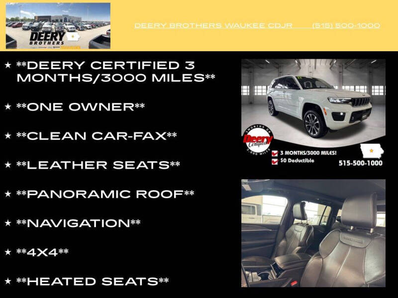 2022 Jeep Grand Cherokee Overland