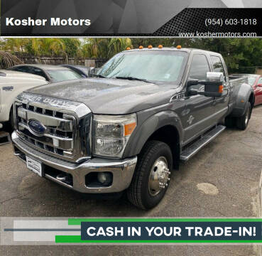 2013 Ford F-350 Super Duty for sale at Kosher Motors in Hollywood FL