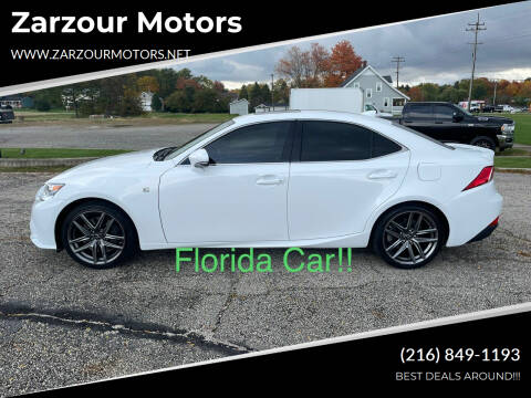 2016 Lexus IS 200t for sale at Zarzour Motors in Chesterland OH