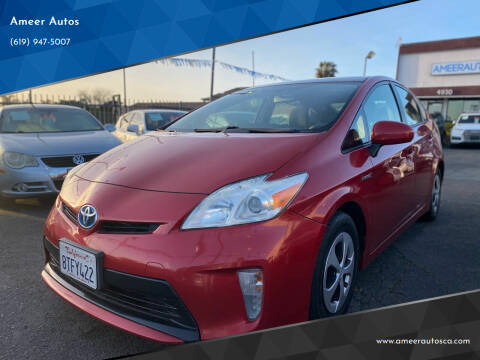 2012 Toyota Prius for sale at Ameer Autos in San Diego CA