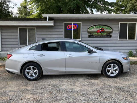 2017 Chevrolet Malibu for sale at Auto Solutions Sales in Farwell MI