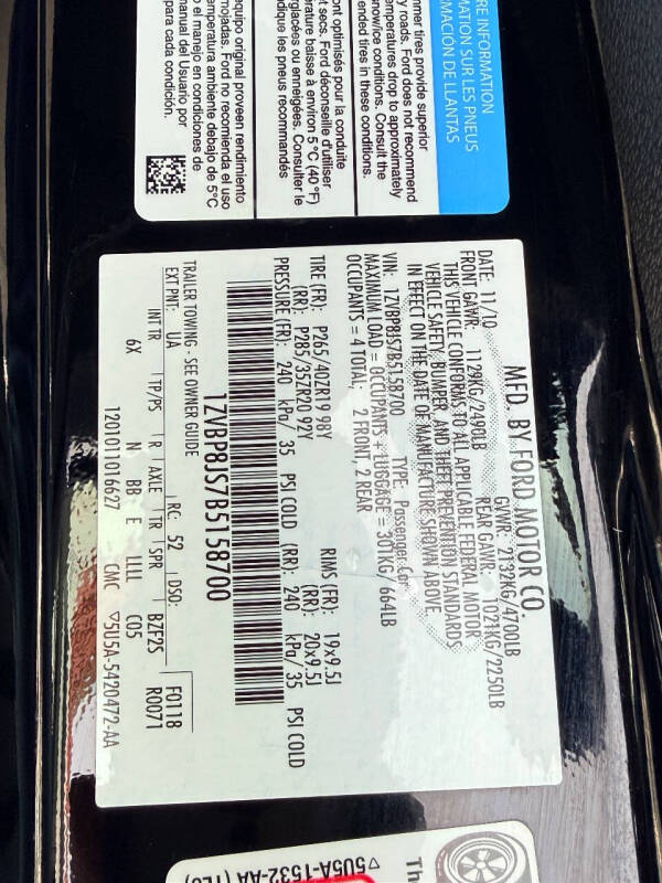 2011 Ford Shelby GT500