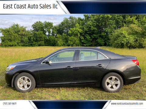 2015 Chevrolet Malibu for sale at East Coast Auto Sales llc in Virginia Beach VA