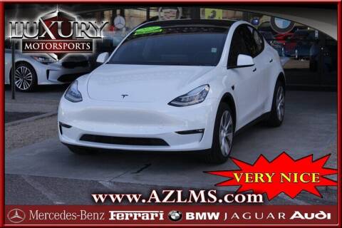 2021 Tesla Model Y for sale at Luxury Motorsports in Phoenix AZ