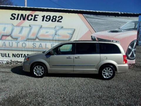 2015 Chrysler Town and Country for sale at Pyles Auto Sales in Kittanning PA