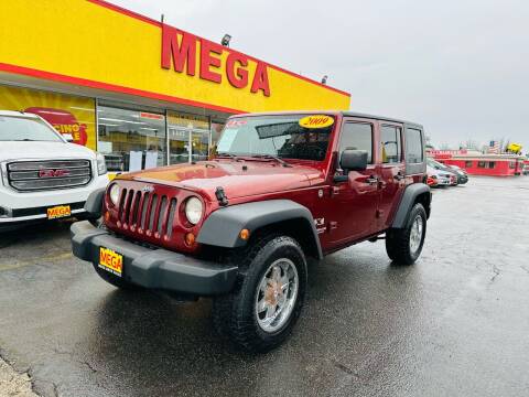 2009 Jeep Wrangler Unlimited for sale at Mega Auto Sales in Wenatchee WA
