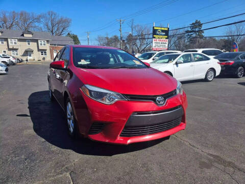 2016 Toyota Corolla for sale at Keystone Auto Group in Delran NJ