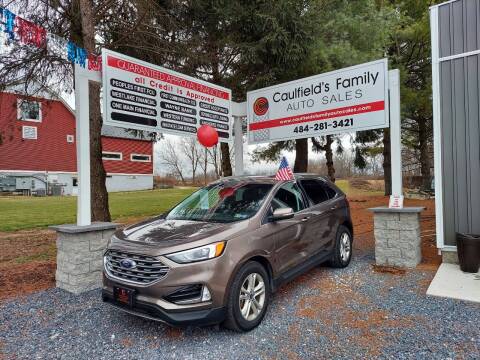 2019 Ford Edge for sale at Caulfields Family Auto Sales in Bath PA