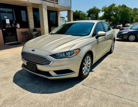 2017 Ford Fusion for sale at Miguel Auto Fleet in Grand Prairie TX