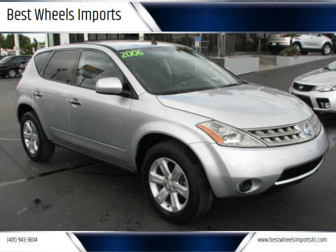 2006 Nissan Murano for sale at Best Wheels Imports in Johnston RI