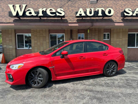 2018 Subaru WRX for sale at Wares Auto Sales INC in Traverse City MI