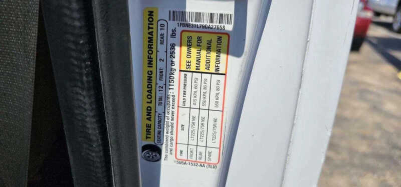 2009 Ford E-Series E-350 SD XLT