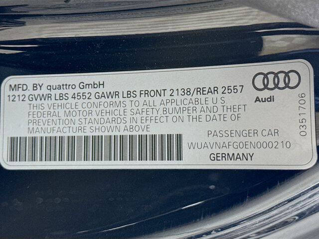 2014 Audi R8 5.2 quattro Spyder