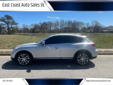 2016 Infiniti QX50 for sale at East Coast Auto Sales llc in Virginia Beach VA