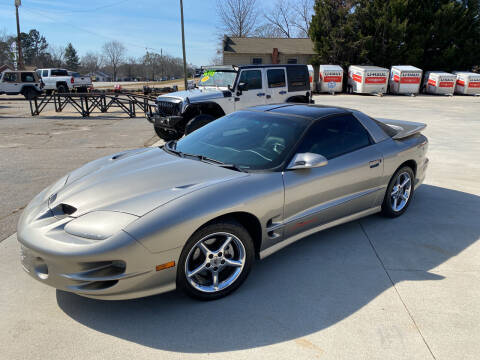 2002 Pontiac Firebird for sale at C & C Auto Sales & Service Inc in Lyman SC