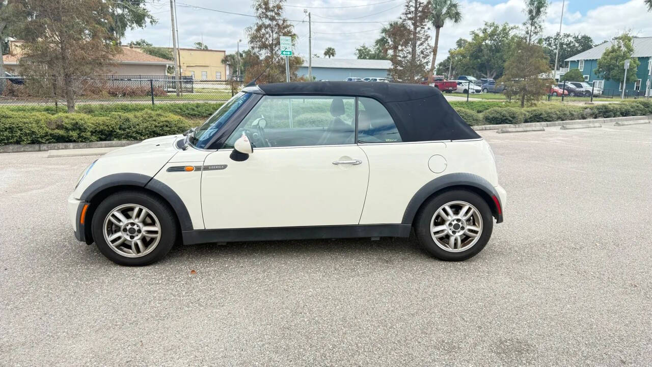 Off white 2007 MINI Cooper Base Convertible 2dr Convertible 1