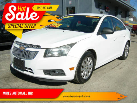 2011 Chevrolet Cruze for sale at MIKES AUTOMALL INC in Ingleside IL
