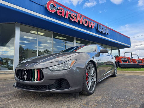 2014 Maserati Ghibli for sale at CarsNowUsa LLc in Monroe MI