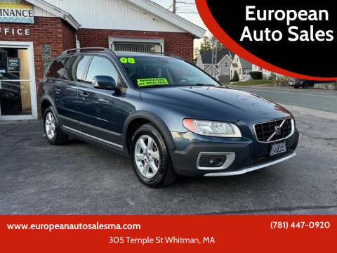 2008 Volvo XC70 for sale at European Auto Sales in Whitman MA