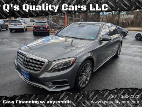 2016 Mercedes-Benz S-Class S 550 4MATIC