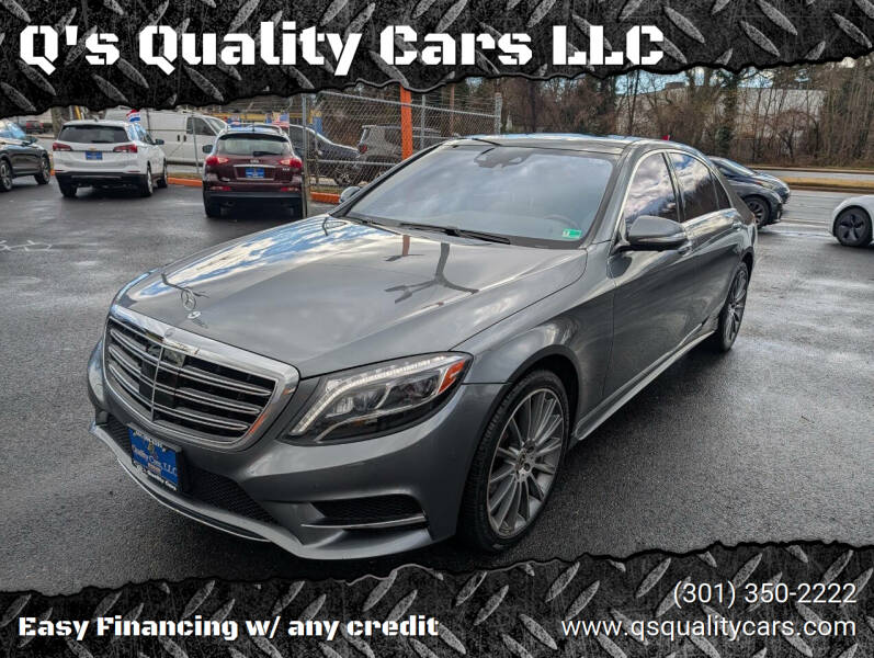 2016 Mercedes-Benz S-Class S 550 4MATIC